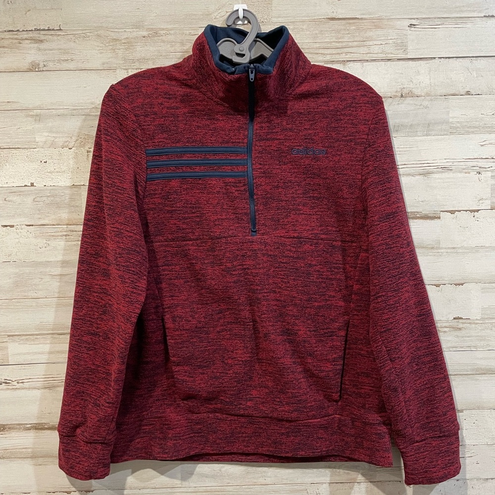 Adidas Red Sweatshirt